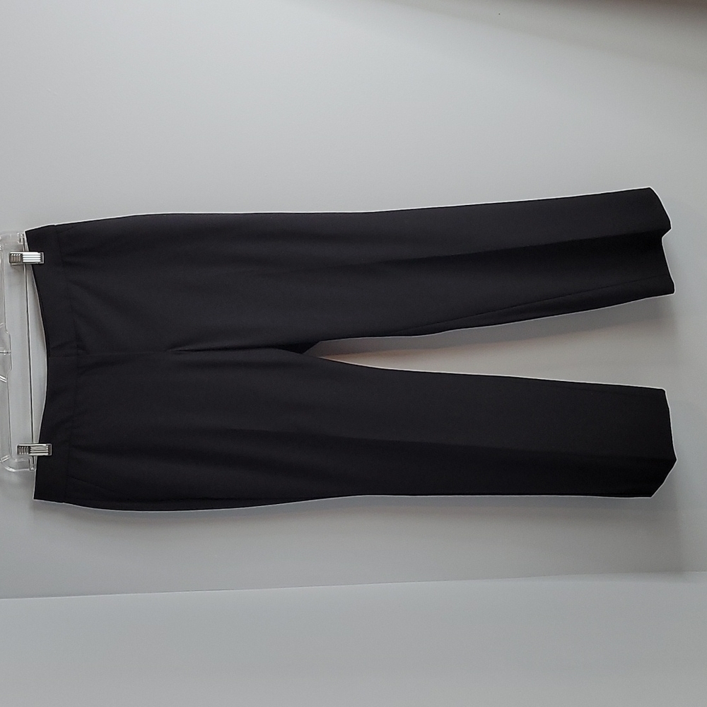 Talbots Black Wool Blend Lined Curvy 8 Petite Dress Pants Trousers